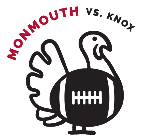 Football Knox Sticker by MonmouthCollege