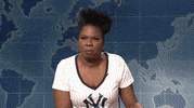 Surprised Leslie Jones GIF by Saturday Night Live