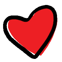 Heart Baby Sticker by One Love Doula