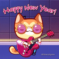 Happy New Year Dancing GIF by Mino Games