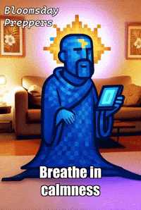 Comfort Mindfulness GIF by Bloomsday Preppers