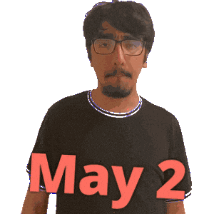 May 2 Sticker