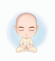 DiannaMMarques chill relax meditation zen GIF