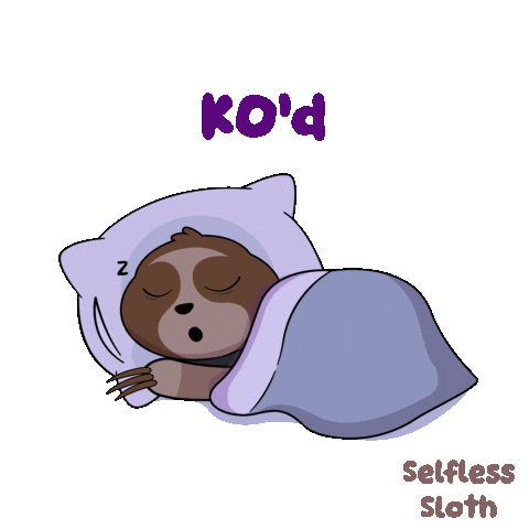 Zzz Sloth Sticker by VeeFriends