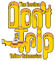 The Beatles Sun Sticker by Free & Easy