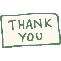 Thanks Thank You Sticker