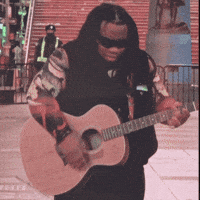 dunkishrock cowboy rockstar timesquare dunkishrock GIF