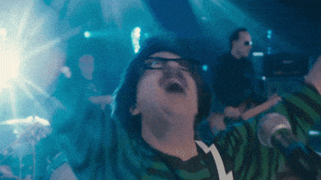 Keanu Reeves Air Guitar GIF by Weezer