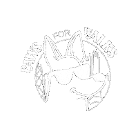 PawsForWalks dog white dog walker pet sitter Sticker