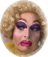 dellakatessen drag queen melbourne della melbourne drag Sticker