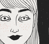 portrait wink GIF by SCKUSE