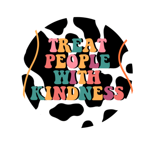 hxyrae giphyupload cow kindness Sticker