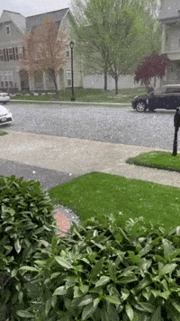 Severe Storms Drop Hail Near Dulles Airport