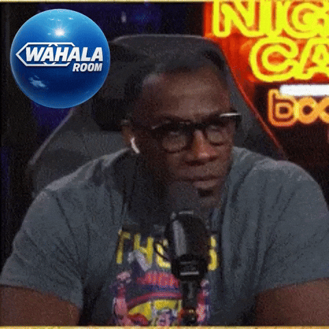 Surprised Shannon Sharpe GIF by Wahala Room