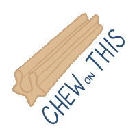 BarkBright dog dental treat chew Sticker