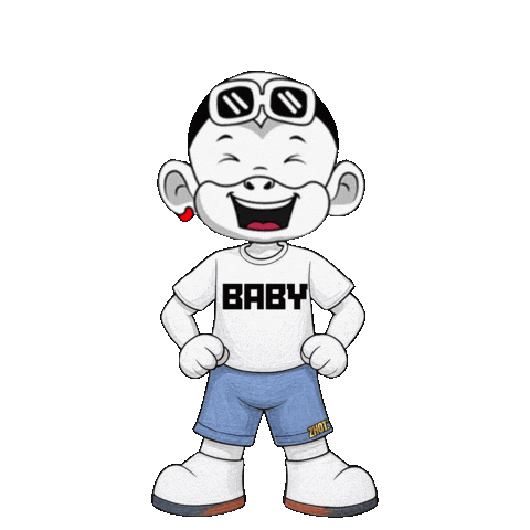 Baby Babe Sticker by Zhot