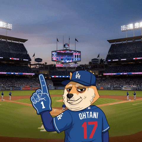 Shiba Inu Baseball GIF by Doge Pound