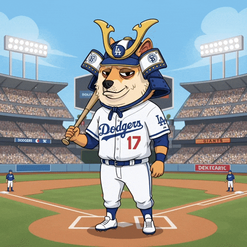 Digital Art Baseball GIF by Doge Pound