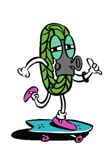 bucketcaleb giphyupload skateboard longboard surfskate Sticker