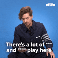 Cole Sprouse Thirst Tweets GIF by BuzzFeed