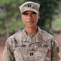 Army Saluting GIF