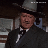 John Wayne Film GIF by Arrow Video