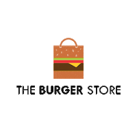theburgerstore burger store hamburguer the burger store Sticker