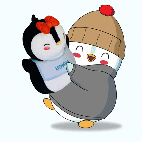Happy Play GIF by Pudgy Penguins