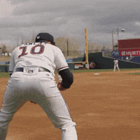 Jordan_Lawlar baseball out field baseball glove GIF