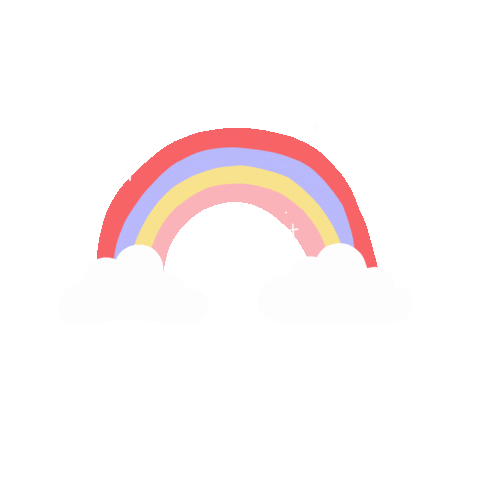 Happy Rainbow Sticker