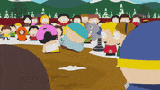 eric cartman fight GIF by South Park 