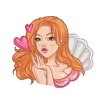 Чмок Kiss Sticker by Natalya