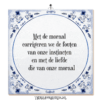 Humor Respect Sticker by Tegelspreuken.nl