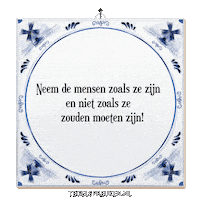 Humor Respect Sticker by Tegelspreuken.nl