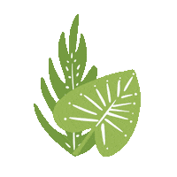 Summer Beach Sticker by Halie Jost Illustration