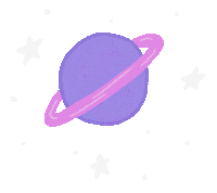brittalsemgeest space planet universe galaxy Sticker
