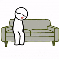 Tired Living Room GIF