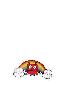 Smile Please Monster Sticker by Libertà Creativa Dominga Tammone