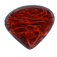 digichel red weird ball circle Sticker