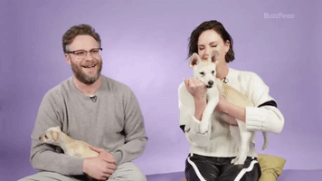 Seth Rogen Laughing