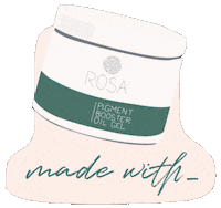Rosa Soap Sticker by Tünde Méhn
