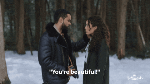 Christmas In July Flirting GIF by Hallmark Channel