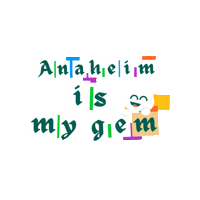 Anaheim Is My Gem Sticker by Citycatt
