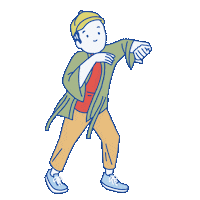 Dancing Sticker