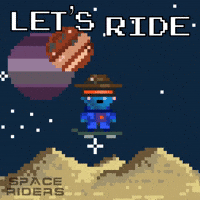 Pixel Morning GIF by Space Riders