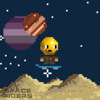 Pixel Morning GIF by Space Riders