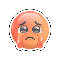 Sad Sticker Sticker by Flowpio