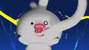 Shock ショック GIF by ウーとワー