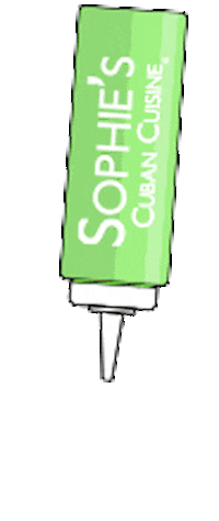sophiescubancuisine cuban food green sauce sophies sophiescuban Sticker