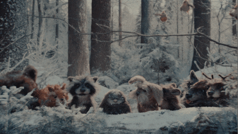 Christmas Ducking GIF by Apple Music